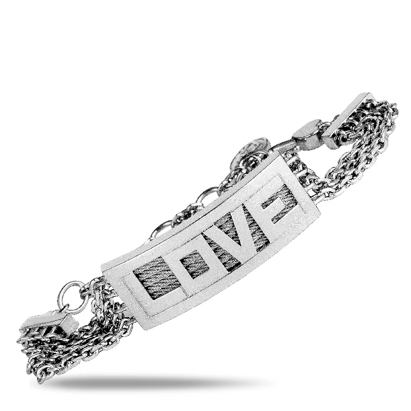 Unbeatable Offers On Luxury And Everyday Jewelry Charriol Forever Love Stainless Steel Bar Bracelet