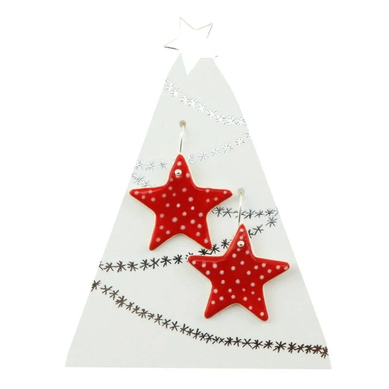 Timeless Beauty, Unbeatable Deals – Jewelry Sale On Paper Boat Press Christmas Hanging Earrings - Red Spotty Star Timeless Beauty, Unbeatable Deals – Jewelry Sale On Paper Boat Press Christmas Hanging Earrings - Red Spotty Star