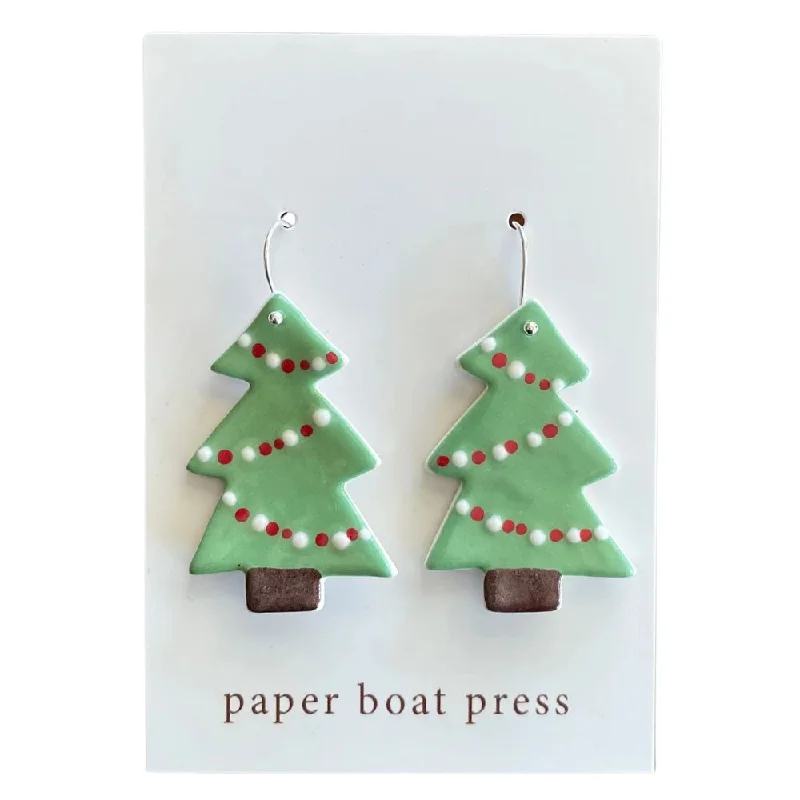 The Biggest Jewelry Sale Of The Year Is Here Paper Boat Press Christmas Tree Earrings - Green The Biggest Jewelry Sale Of The Year Is Here Paper Boat Press Christmas Tree Earrings - Green