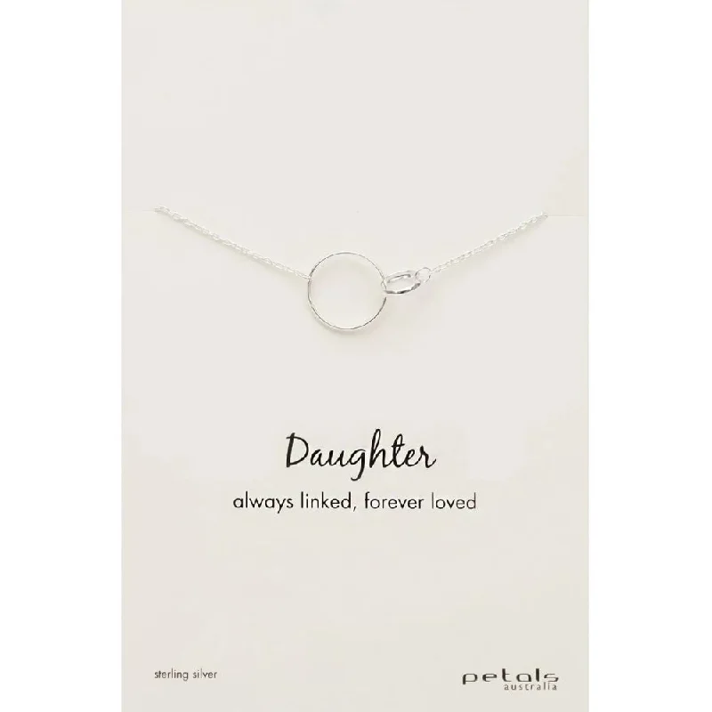 Big Discounts On Elegant Jewelry Collections Petals Daughter Necklace