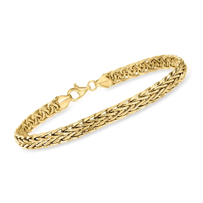 Best-Selling Jewelry Now Available At Special Deals Ross-Simons 18kt Yellow Gold Wheat-Link Bracelet Best-Selling Jewelry Now Available At Special Deals Ross-Simons 18kt Yellow Gold Wheat-Link Bracelet