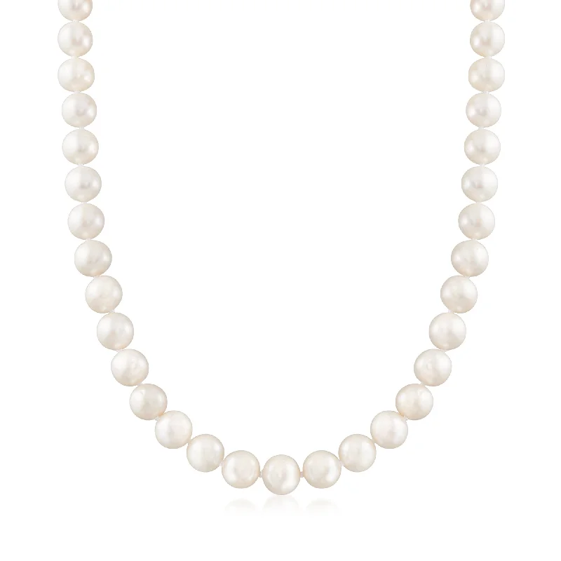 Timeless Elegance Now At Special Discounts Ross-Simons 9-10mm Cultured Pearl Necklace With 14kt Yellow Gold Timeless Elegance Now At Special Discounts Ross-Simons 9-10mm Cultured Pearl Necklace With 14kt Yellow Gold
