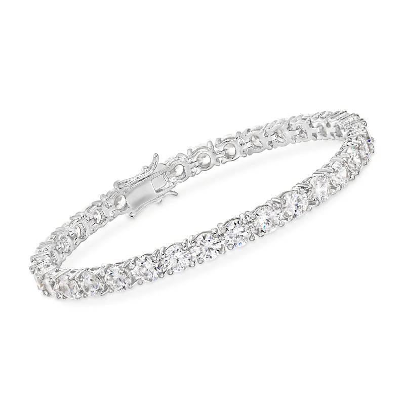 Seasonal Jewelry Deals – Elevate Your Style Ross-Simons CZ Tennis Bracelet in Sterling Silver Seasonal Jewelry Deals – Elevate Your Style Ross-Simons CZ Tennis Bracelet in Sterling Silver