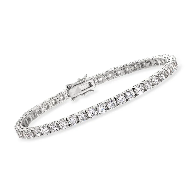 Flash Jewelry Sale – Get Stunning Pieces At Low Prices Ross-Simons CZ Tennis Bracelet in Sterling Silver Flash Jewelry Sale – Get Stunning Pieces At Low Prices Ross-Simons CZ Tennis Bracelet in Sterling Silver