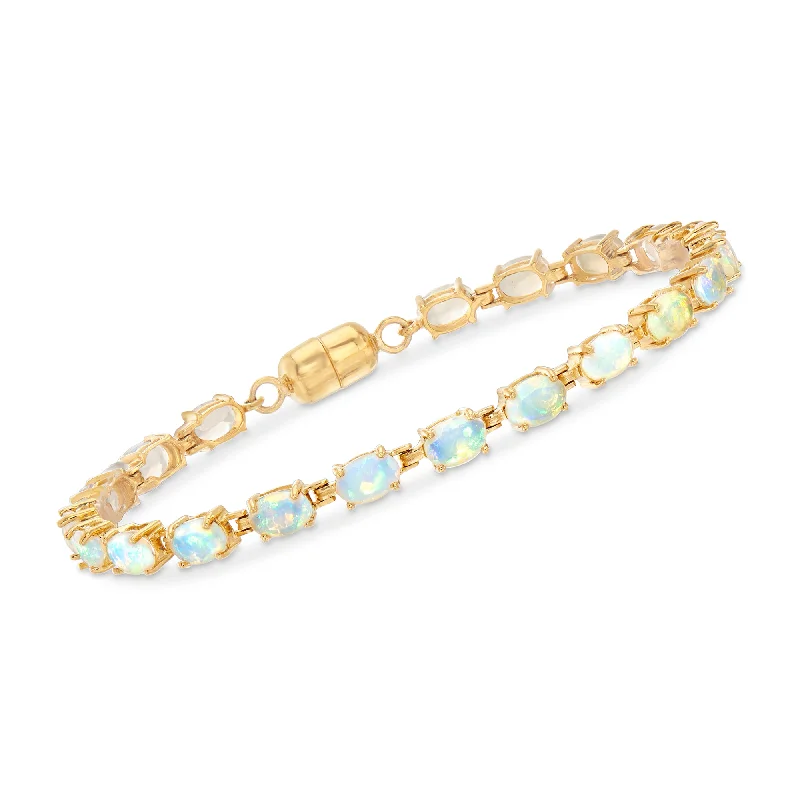 Limited-Time Jewelry Sale – Don't Miss Out On Dazzling Discounts Ross-Simons Ethiopian Opal Tennis Bracelet in 18kt Gold Over Sterling Limited-Time Jewelry Sale – Don't Miss Out On Dazzling Discounts Ross-Simons Ethiopian Opal Tennis Bracelet in 18kt Gold Over Sterling