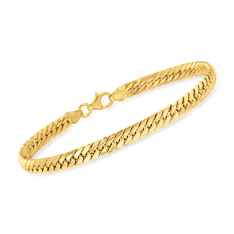 Exclusive Jewelry Offers – Shine For Less Ross-Simons Italian 14kt Yellow Gold Cuban-Link Bracelet Exclusive Jewelry Offers – Shine For Less Ross-Simons Italian 14kt Yellow Gold Cuban-Link Bracelet