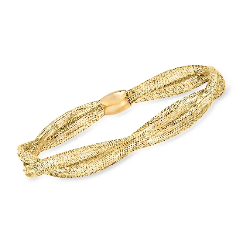 Handcrafted Jewelry Sale – Unique Designs At Low Prices Ross-Simons Italian 14kt Yellow Gold Double-Mesh Bangle Bracelet Handcrafted Jewelry Sale – Unique Designs At Low Prices Ross-Simons Italian 14kt Yellow Gold Double-Mesh Bangle Bracelet