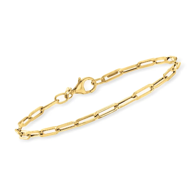 Shine Without Limits – Jewelry Sale Happening Now Ross-Simons Italian 14kt Yellow Gold Paper Clip Link Bracelet Shine Without Limits – Jewelry Sale Happening Now Ross-Simons Italian 14kt Yellow Gold Paper Clip Link Bracelet