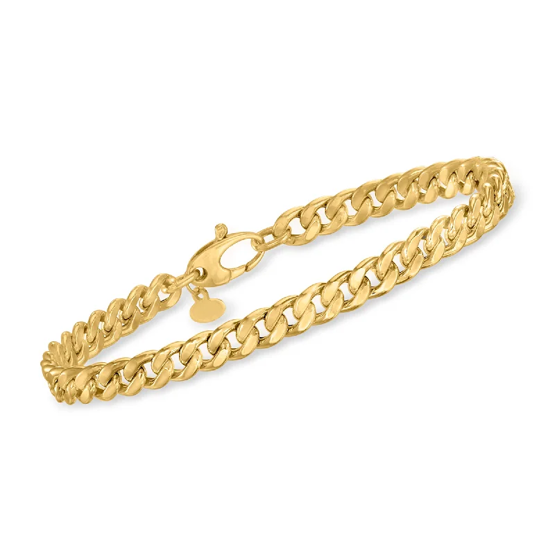 Jewelry Clearance Sale – Final Reductions Ross-Simons Italian 5mm 14kt Yellow Gold Curb-Link Bracelet