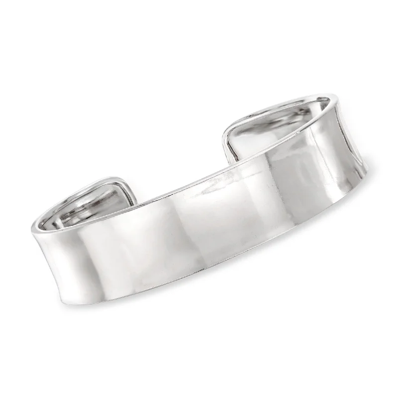 Make Every Moment Shine – Jewelry Discounts Available Ross-Simons Italian Sterling Silver Polished Cuff Bracelet