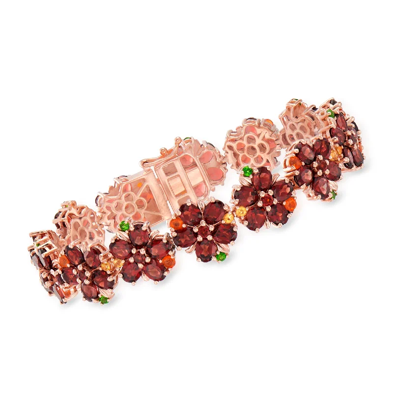 Personalized Jewelry Sale – Meaningful Gifts At Great Prices Ross-Simons Multi-Gemstone Flower Bracelet in 18kt Rose Gold Over Sterling Personalized Jewelry Sale – Meaningful Gifts At Great Prices Ross-Simons Multi-Gemstone Flower Bracelet in 18kt Rose Gold Over Sterling