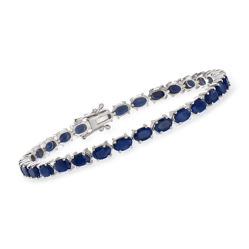 Trending Jewelry Now Available At Exclusive Prices Ross-Simons Sapphire Tennis Bracelet in Sterling Silver Trending Jewelry Now Available At Exclusive Prices Ross-Simons Sapphire Tennis Bracelet in Sterling Silver