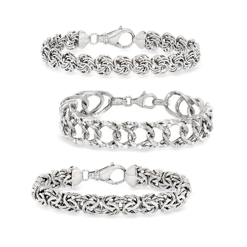 Limited-Time Jewelry Sale – Don't Miss These Deals Ross-Simons Sterling Silver Jewelry Set: 3 Bracelets Limited-Time Jewelry Sale – Don't Miss These Deals Ross-Simons Sterling Silver Jewelry Set: 3 Bracelets