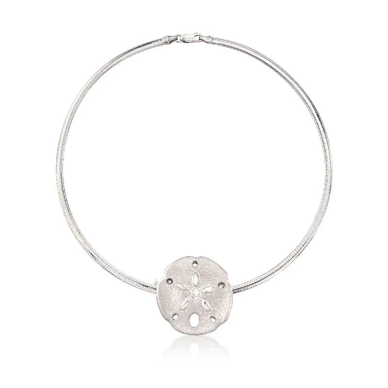 Chic And Stylish Jewelry At Exclusive Prices Ross-Simons Sterling Silver Sand Dollar Necklace Chic And Stylish Jewelry At Exclusive Prices Ross-Simons Sterling Silver Sand Dollar Necklace