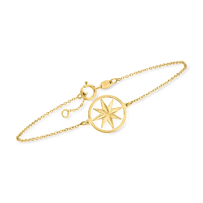 Trending Jewelry Styles Now At Limited-Time Discounts RS Pure by Ross-Simons Italian 14kt Yellow Gold North Star Bracelet Trending Jewelry Styles Now At Limited-Time Discounts RS Pure by Ross-Simons Italian 14kt Yellow Gold North Star Bracelet