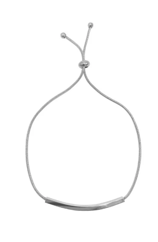 Exclusive Jewelry Discounts – Shop Now For Savings Adornia Bar Lariat Bracelet silver