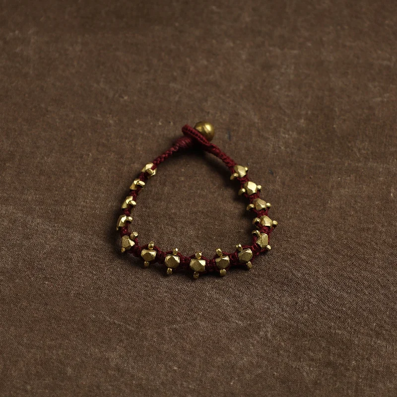 Must-Have Jewelry At Unbelievable Discounts Tribal Odisha Dokra Threadwork Handmade Bracelet 83