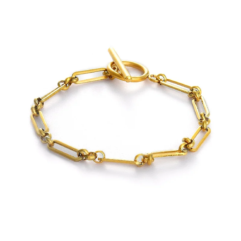 Flash Sale On Stunning Jewelry – Don't Miss Out Women Gold-toned Brass Gold-plated Link Bracelet Flash Sale On Stunning Jewelry – Don't Miss Out Women Gold-toned Brass Gold-plated Link Bracelet