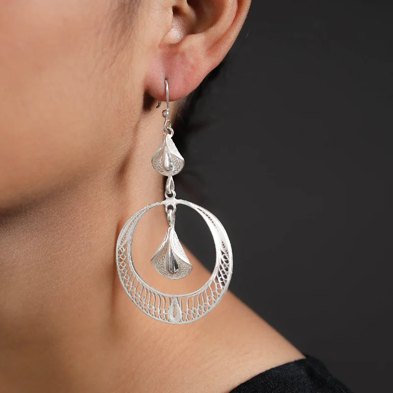 Kalinga Filigree Sterling Silver Earrings 01