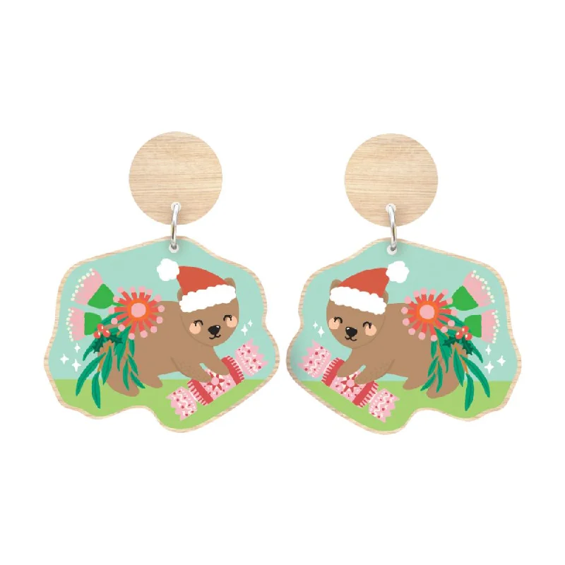 Stunning Jewelry At Even More Stunning Prices Aero Christmas Earrings - Wombat