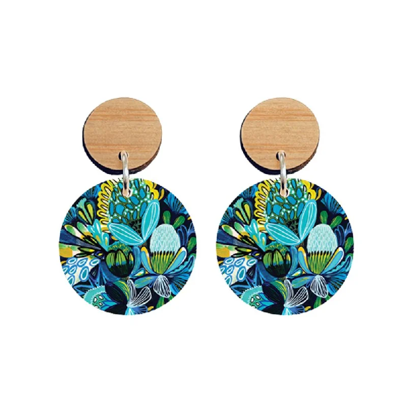 Don't Miss These Dazzling Jewelry Discounts Aero Designer Earrings - Azure Natives