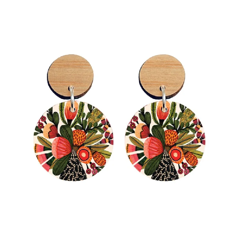 The Perfect Jewelry Piece At The Perfect Discount Aero Designer Earrings - Banksias In A Vase The Perfect Jewelry Piece At The Perfect Discount Aero Designer Earrings - Banksias In A Vase