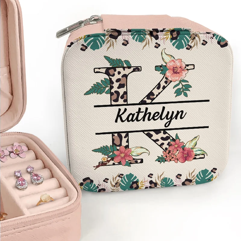 Huge Savings On Premium Jewelry Styles Monogram Letter Leopard Pattern - Gift For Women, Yourself - Personalized Jewelry Box Huge Savings On Premium Jewelry Styles Monogram Letter Leopard Pattern - Gift For Women, Yourself - Personalized Jewelry Box