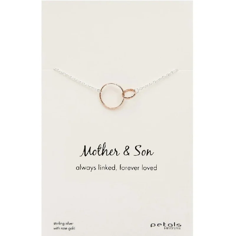 Jewelry Clearance – Final Chance To Save Big Petals Mother & Son Necklace