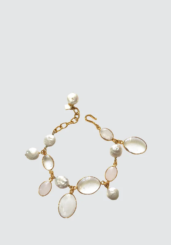Delicate Crystal Jewelry For Sophisticated Charm Rocaille Bracelet