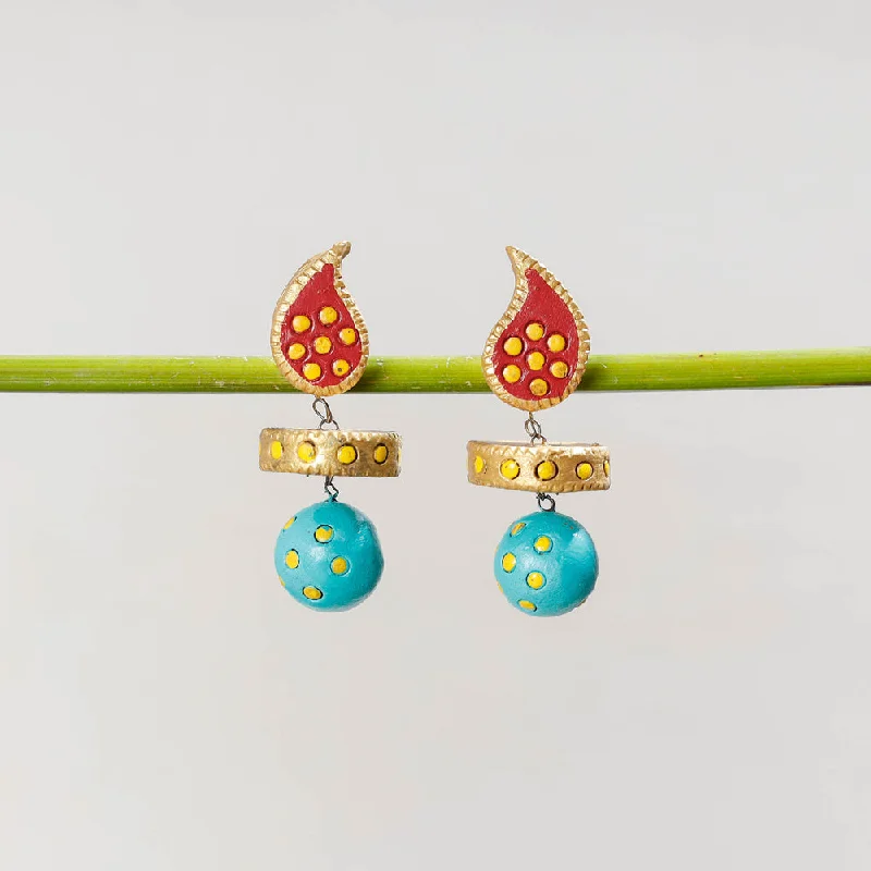 Exclusive Savings On Timeless Jewelry Pieces Bishnupur Handpainted Terracotta Earrings Exclusive Savings On Timeless Jewelry Pieces Bishnupur Handpainted Terracotta Earrings