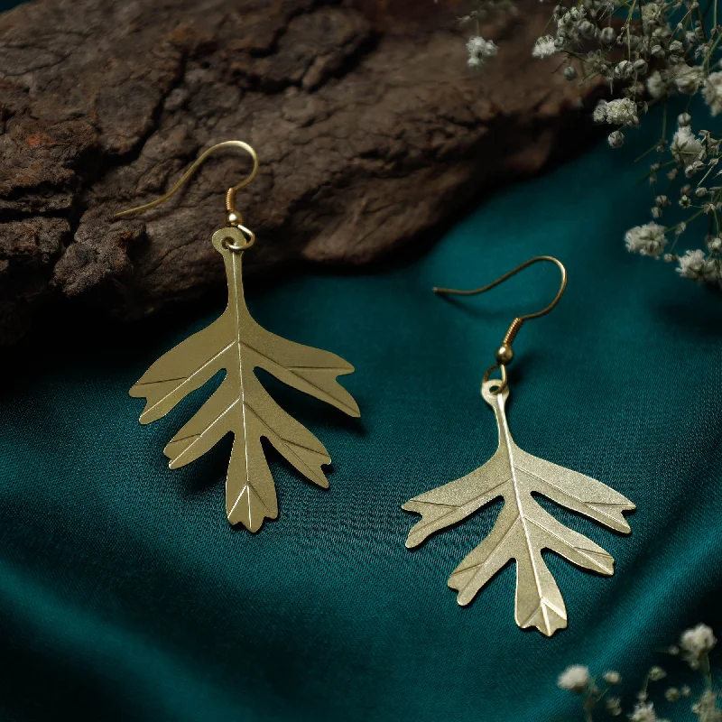 Brass Metal Handcrafted Dokra Earrings