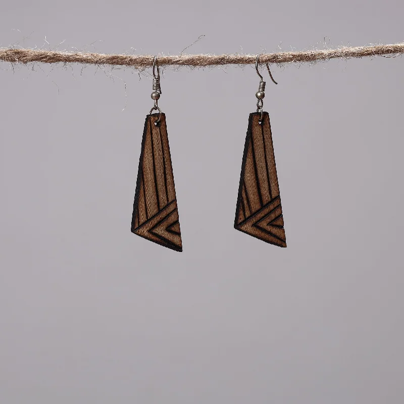 Huge Savings On Timeless Jewelry Collections Hand Carved Bamboo Wooden Earrings