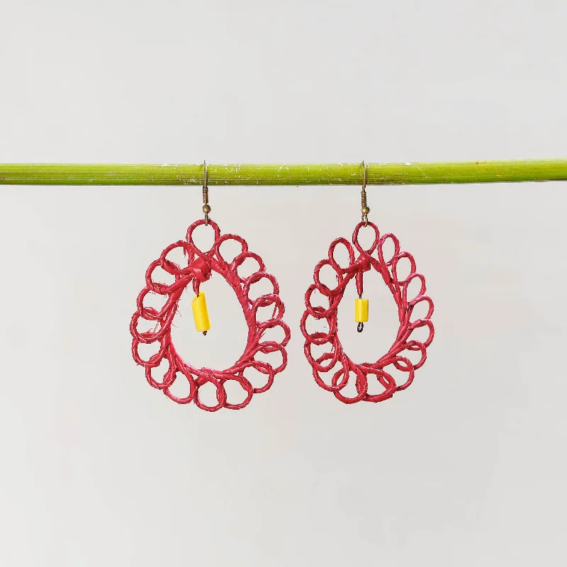 Clearance Sale On High-End Jewelry Collections Hand Braided Natural Sikki Grass Earrings Clearance Sale On High-End Jewelry Collections Hand Braided Natural Sikki Grass Earrings