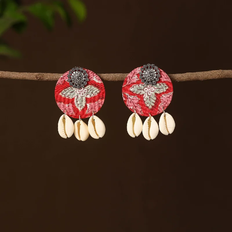 Limited-Time Offer On Elegant Jewelry Pieces Ruchi Fabart Shell Work Earrings