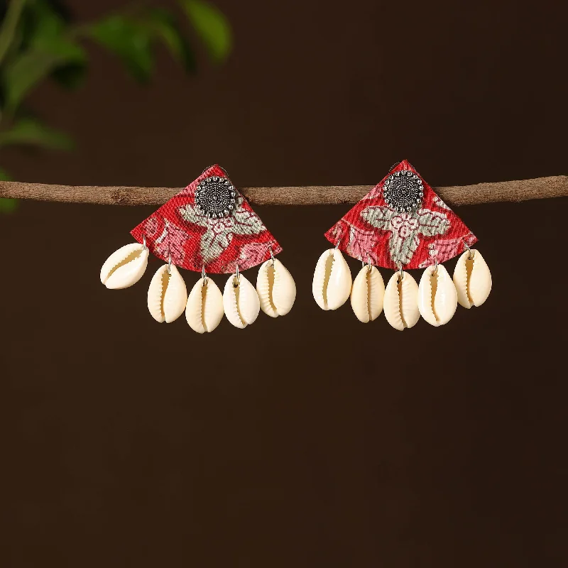 Special Deals On Handcrafted And Designer Jewelry Mehjabi Fabart Shell Work Earrings Special Deals On Handcrafted And Designer Jewelry Mehjabi Fabart Shell Work Earrings