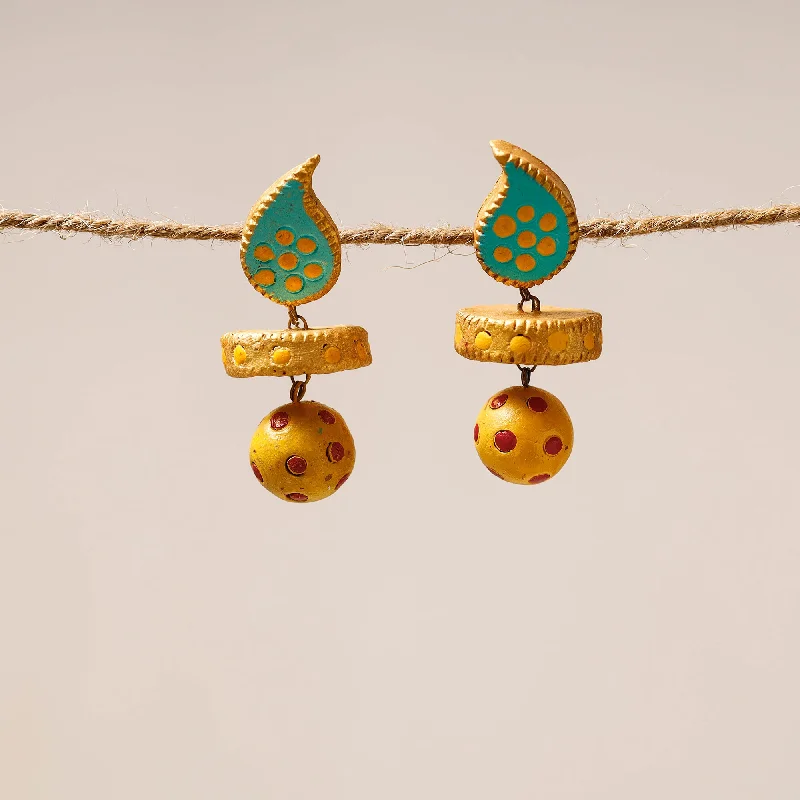 Dazzle In Elegance With Our Biggest Jewelry Sale Bishnupur Handpainted Terracotta Earrings 11 Dazzle In Elegance With Our Biggest Jewelry Sale Bishnupur Handpainted Terracotta Earrings 11