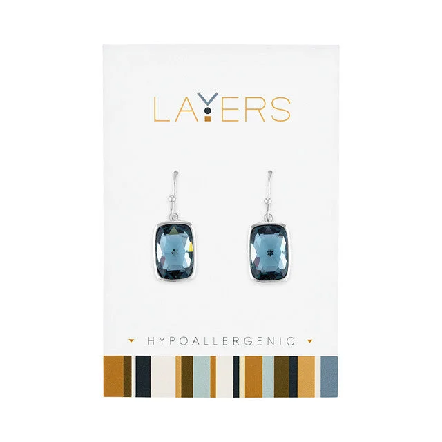 Shop Modern Jewelry Collections With Exclusive Discounts Silver Rectangle Stone Blue Sapphire Dangle Layers Earring Shop Modern Jewelry Collections With Exclusive Discounts Silver Rectangle Stone Blue Sapphire Dangle Layers Earring