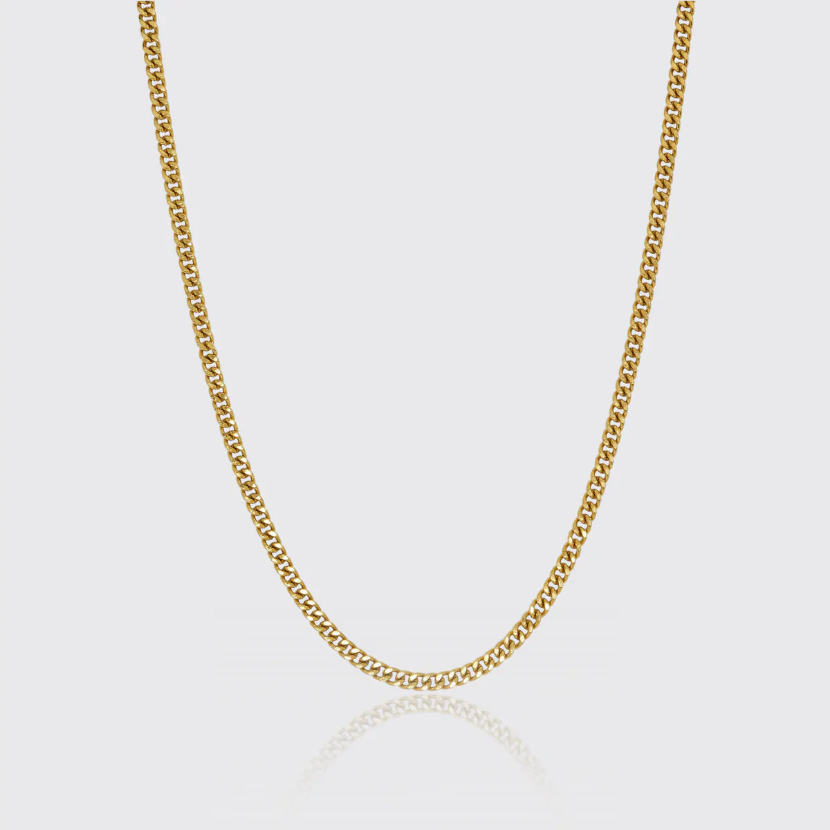 Don't Miss Out – Shop Elegant Jewelry For Less 3mm Miami Cuban Link Chain - Gold