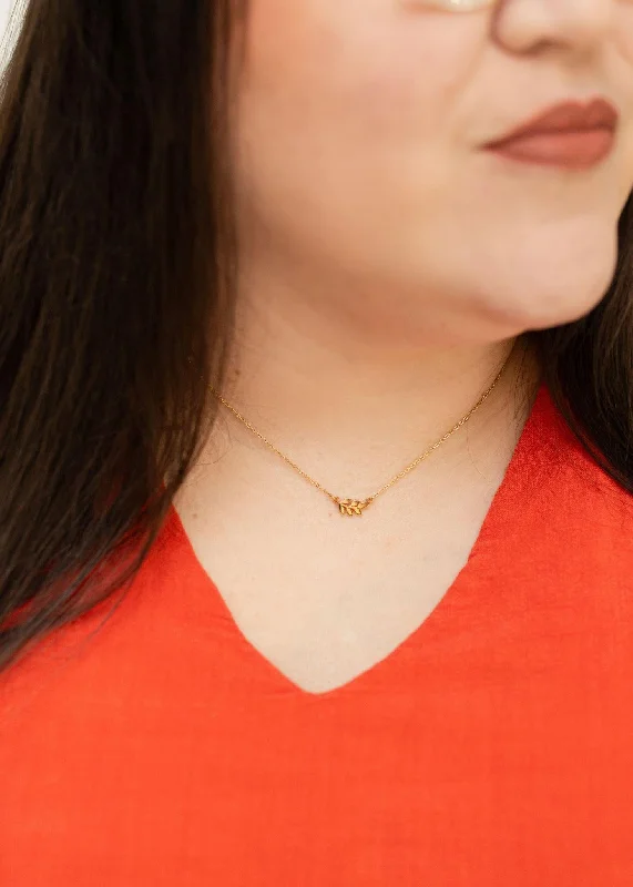 Premium Jewelry, Premium Discounts – Act Fast Abide Necklace | Gold