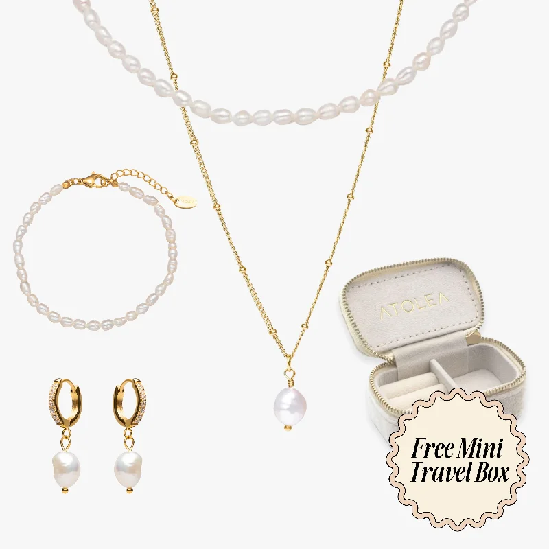 Eco-Friendly Sustainable Jewelry For Conscious Buyers Best-Selling Pearls Bundle