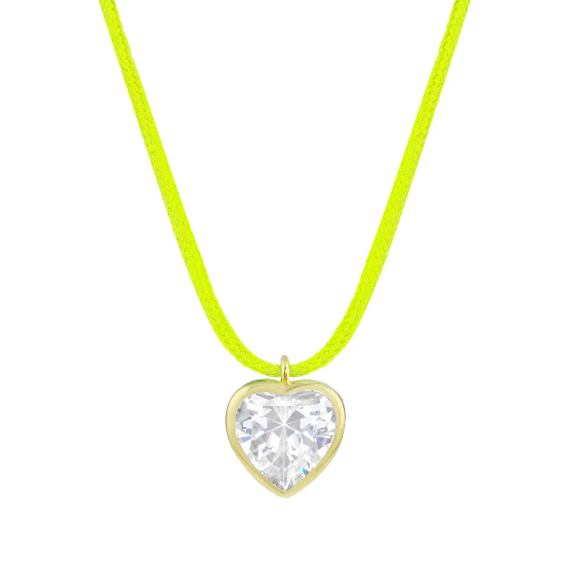 Luxury Meets Affordability – Jewelry Sale Now Live Bezel Heart String Necklace