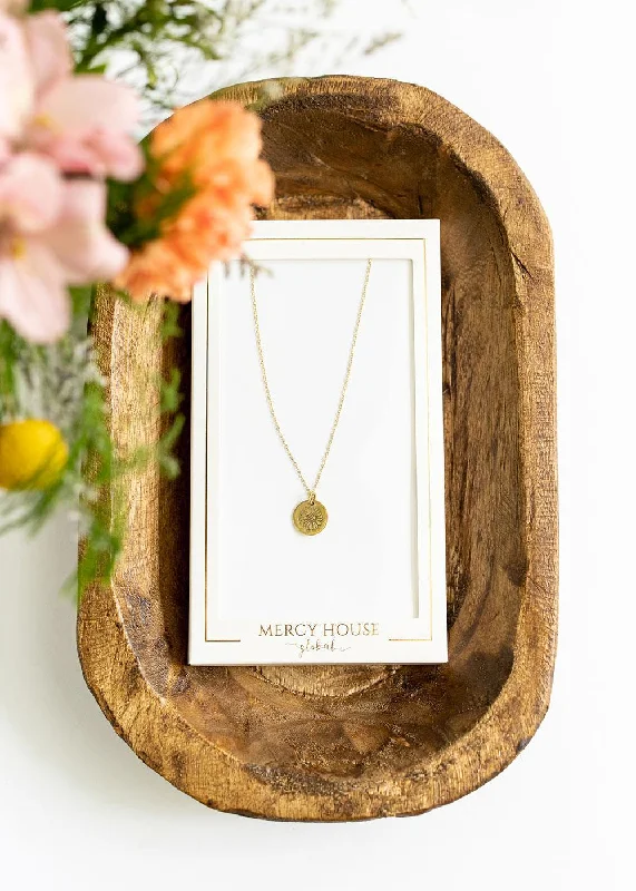 Unmissable Deals On Handmade Jewelry Collections Birth Flower Necklace | Gold