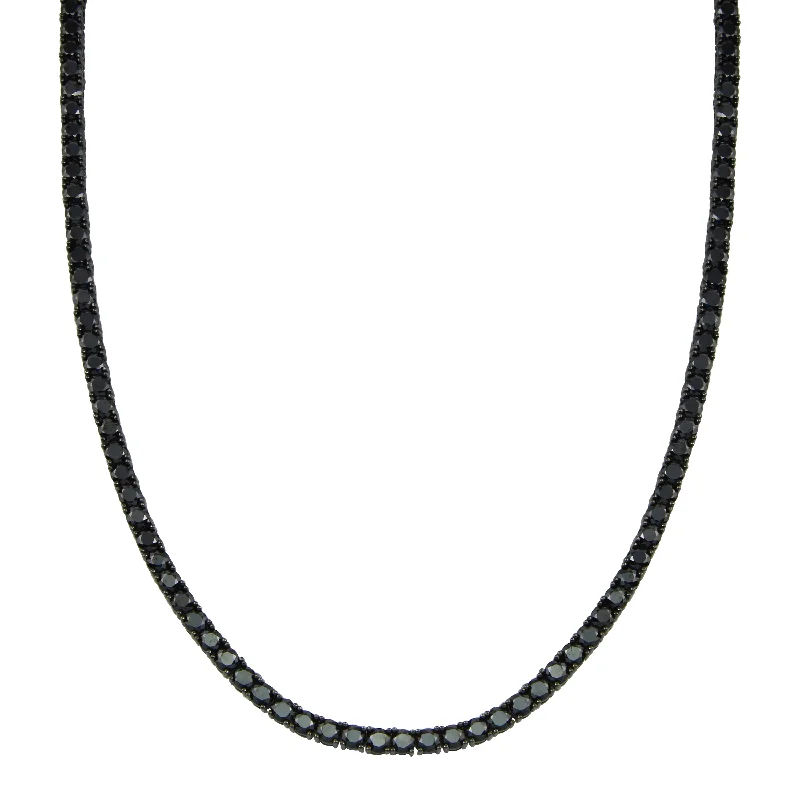 Exclusive Jewelry Sale – Shine For Less Jumbo Black on Black Tennis Necklace (unisex) Exclusive Jewelry Sale – Shine For Less Jumbo Black on Black Tennis Necklace (unisex)