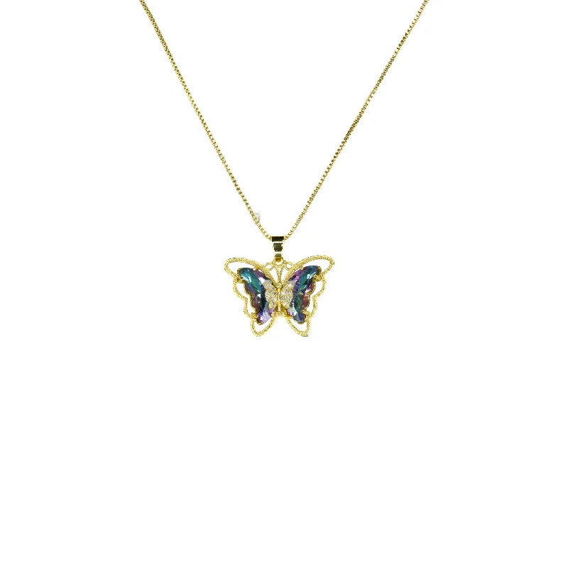 Exclusive Jewelry Discounts – Shop Now For Savings Blue Purple AB Butterfly Necklace Exclusive Jewelry Discounts – Shop Now For Savings Blue Purple AB Butterfly Necklace