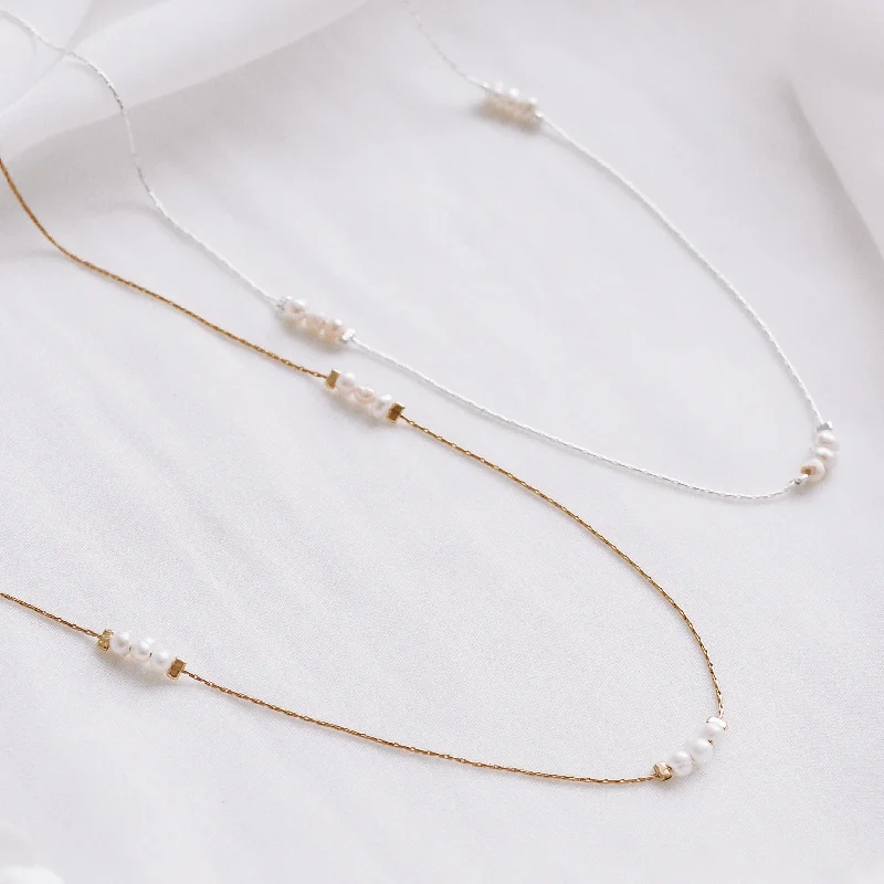 Premium Jewelry At Special Low Prices For A Limited Time Brydie - Stainless Steel Gold or Silver Pearl Necklace Premium Jewelry At Special Low Prices For A Limited Time Brydie - Stainless Steel Gold or Silver Pearl Necklace