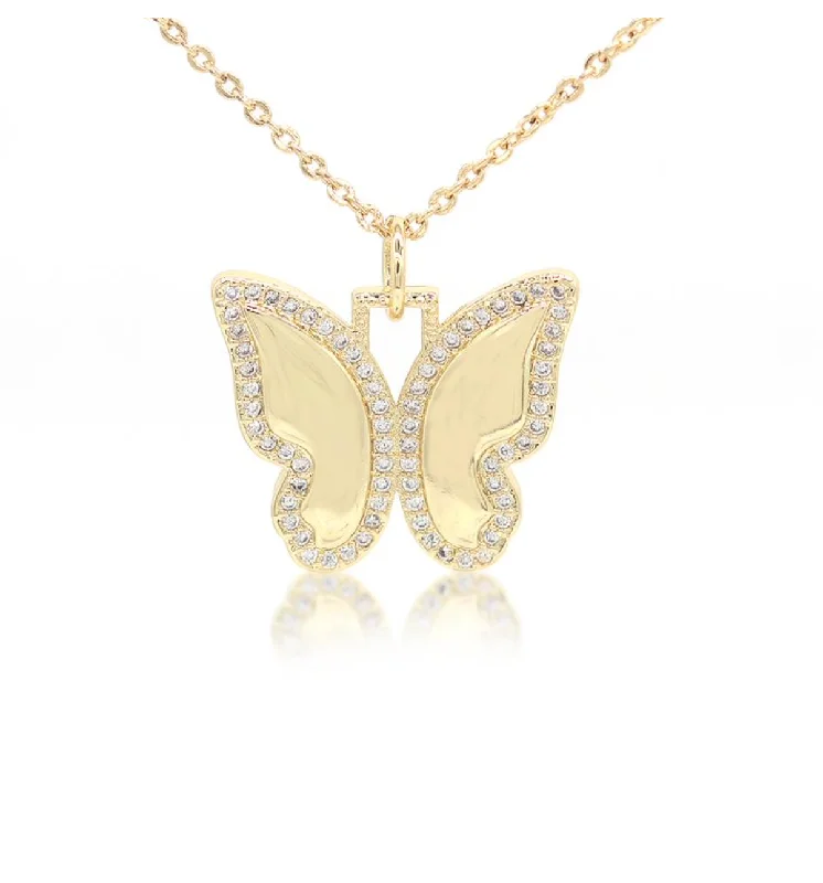 Bestselling Jewelry Now On Sale – Elevate Your Look Butterfly Necklace with simulated diamonds Bestselling Jewelry Now On Sale – Elevate Your Look Butterfly Necklace with simulated diamonds
