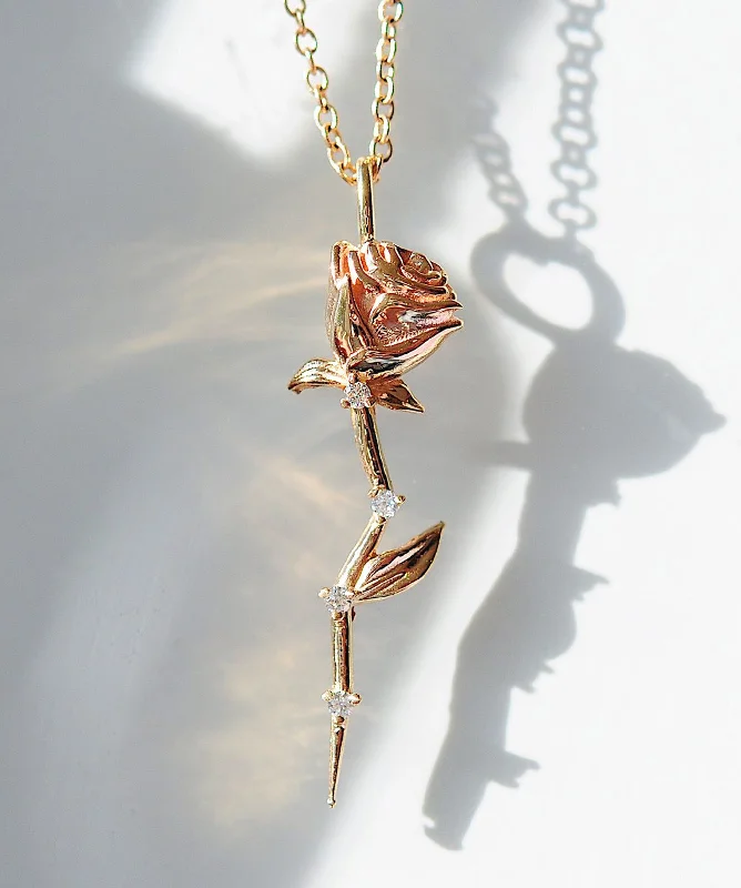 Chic And Stylish Jewelry At Exclusive Prices Celestial Rose Necklace
