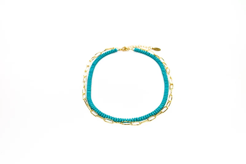 Discounted Jewelry For A Glamorous Look Enamel 16+ Colors Baguette & Paperclip Chain Link Necklace Discounted Jewelry For A Glamorous Look Enamel 16+ Colors Baguette & Paperclip Chain Link Necklace