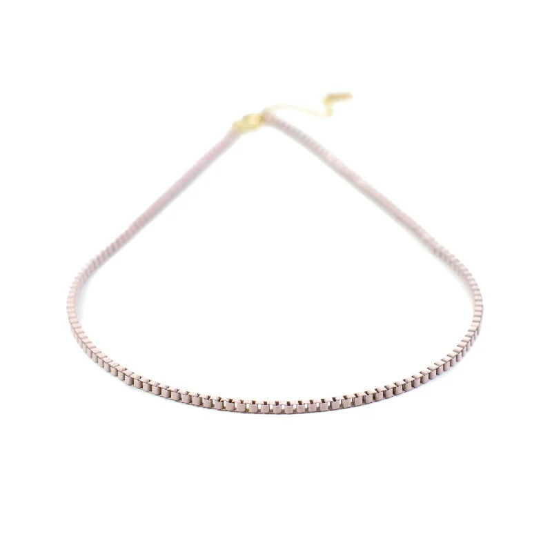 Chic And Stylish Jewelry At Exclusive Prices Enamel 16+ Colors Box Chain Link Necklace Chic And Stylish Jewelry At Exclusive Prices Enamel 16+ Colors Box Chain Link Necklace