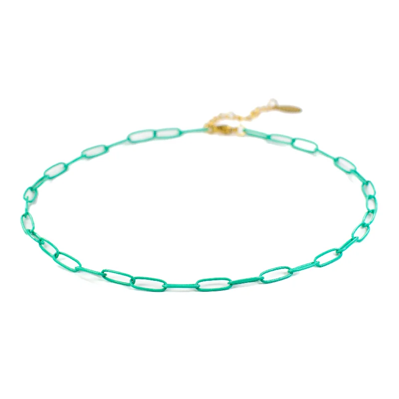Limited-Time Jewelry Sale – Don't Miss These Deals Enamel 16+ Colors Paperclip Chain Link Necklace Limited-Time Jewelry Sale – Don't Miss These Deals Enamel 16+ Colors Paperclip Chain Link Necklace